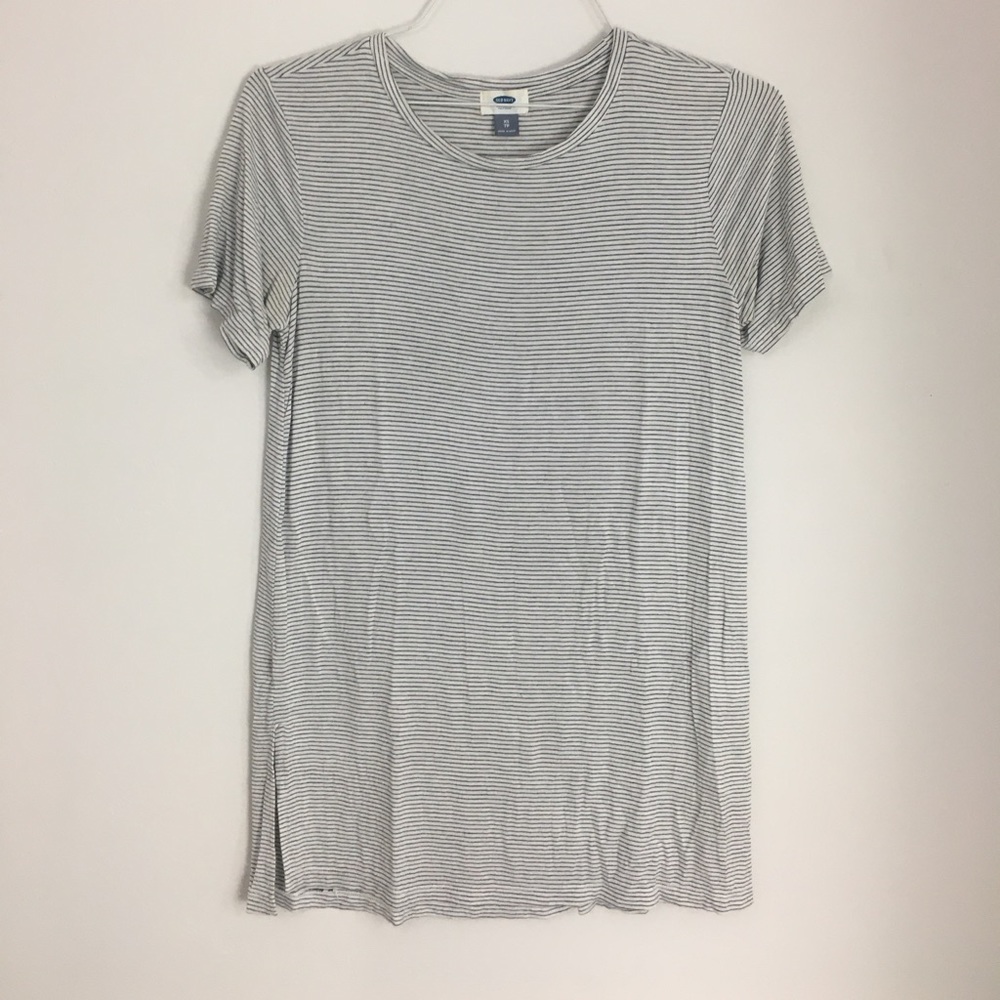 Old Navy Long Stripe Stretch Top